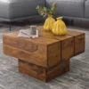 Stolik kawowy LUCCA 44 cm drewno sheesham*WOHNLING, GERMANY New