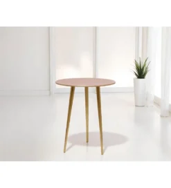 Stolik kawowy Luma 40 cm brązowy*Imeri New