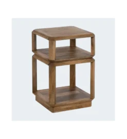 Stolik kawowy LUTERY 40 cm drewno mango*Zona-Design Outlet
