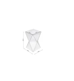 Stolik kawowy LUXURY TRIANGLE 32 cm lustrzany*KARE Sale
