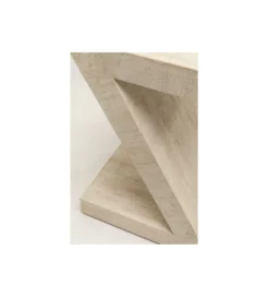 Stolik kawowy LUXY Z TRAVERTINE 60 cm marmur*KARE Clearance