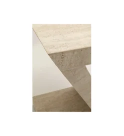 Stolik kawowy LUXY Z TRAVERTINE 60 cm marmur*KARE Clearance