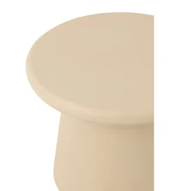 Stolik kawowy MAARK 51 cm beżowy*J-Line Clearance