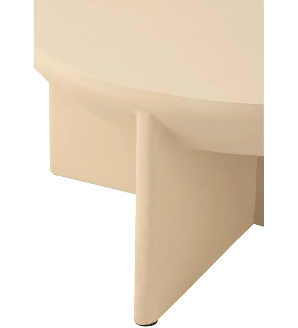 Stolik kawowy MAARK 90 cm drewno mango*J-Line New