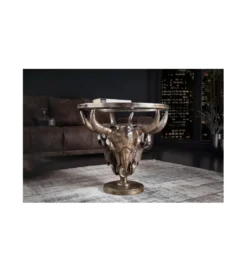 Stolik kawowy Matador 56 cm brązowy*Invicta Interior Sale