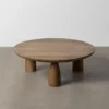 Stolik kawowy MENT 90 cm drewno mango*Zona-Design