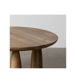 Stolik kawowy MENT 90 cm drewno mango*Zona-Design