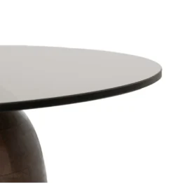 Stolik kawowy MIRIN 50 cm drewno mango brązowy*Zona-Design Best