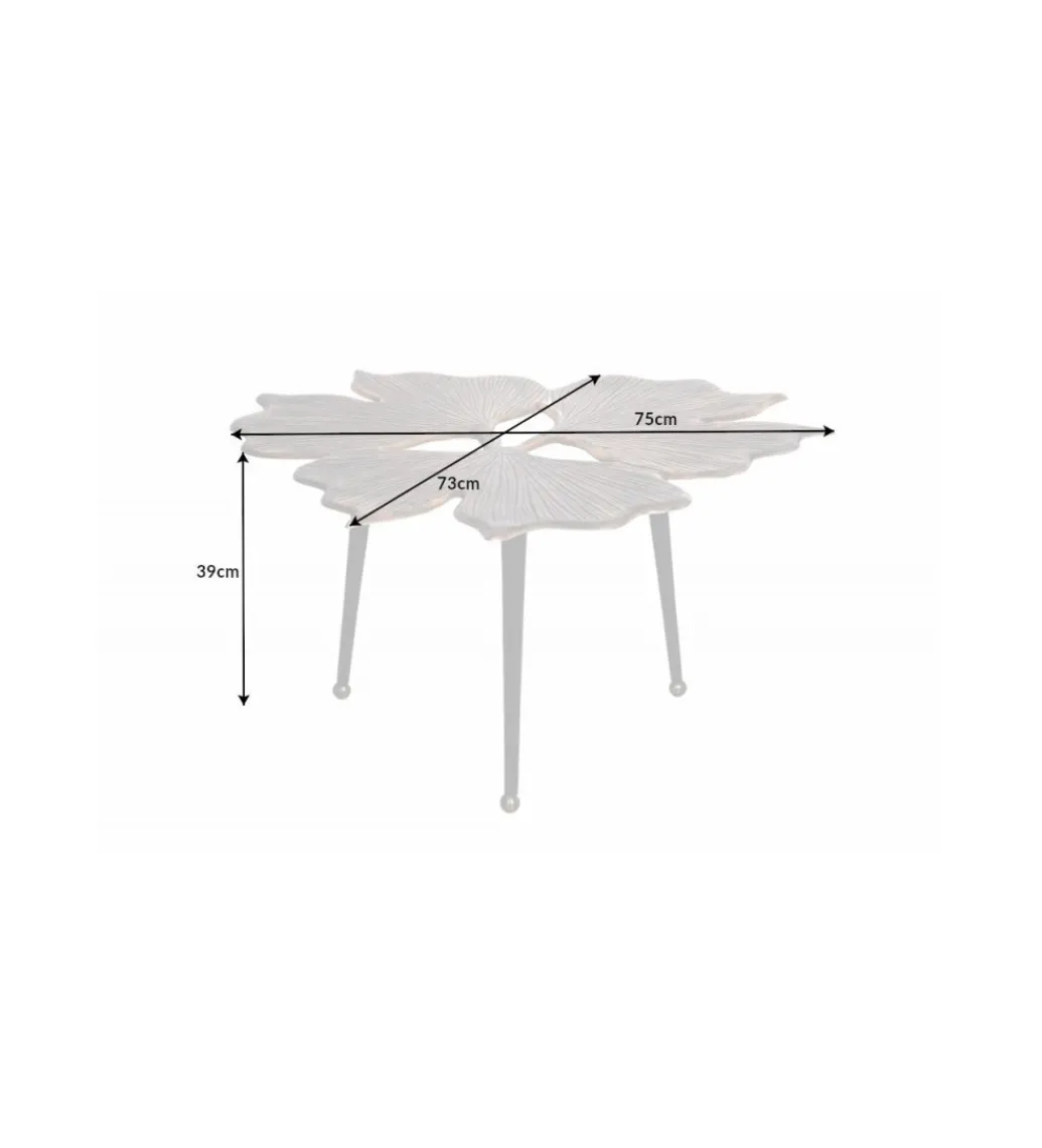 Stolik kawowy Morella 75 cm złoty*Invicta Interior Discount
