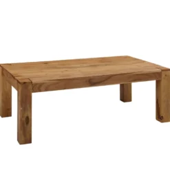 Stolik kawowy MUMBAI Arktyka 110 cm drewno akacja*WOHNLING, GERMANY Outlet