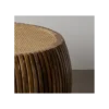 Stolik kawowy MURPI 75 cm drewno mango rattan*Zona-Design Sale