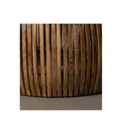 Stolik kawowy MURPI 75 cm drewno mango rattan*Zona-Design Sale
