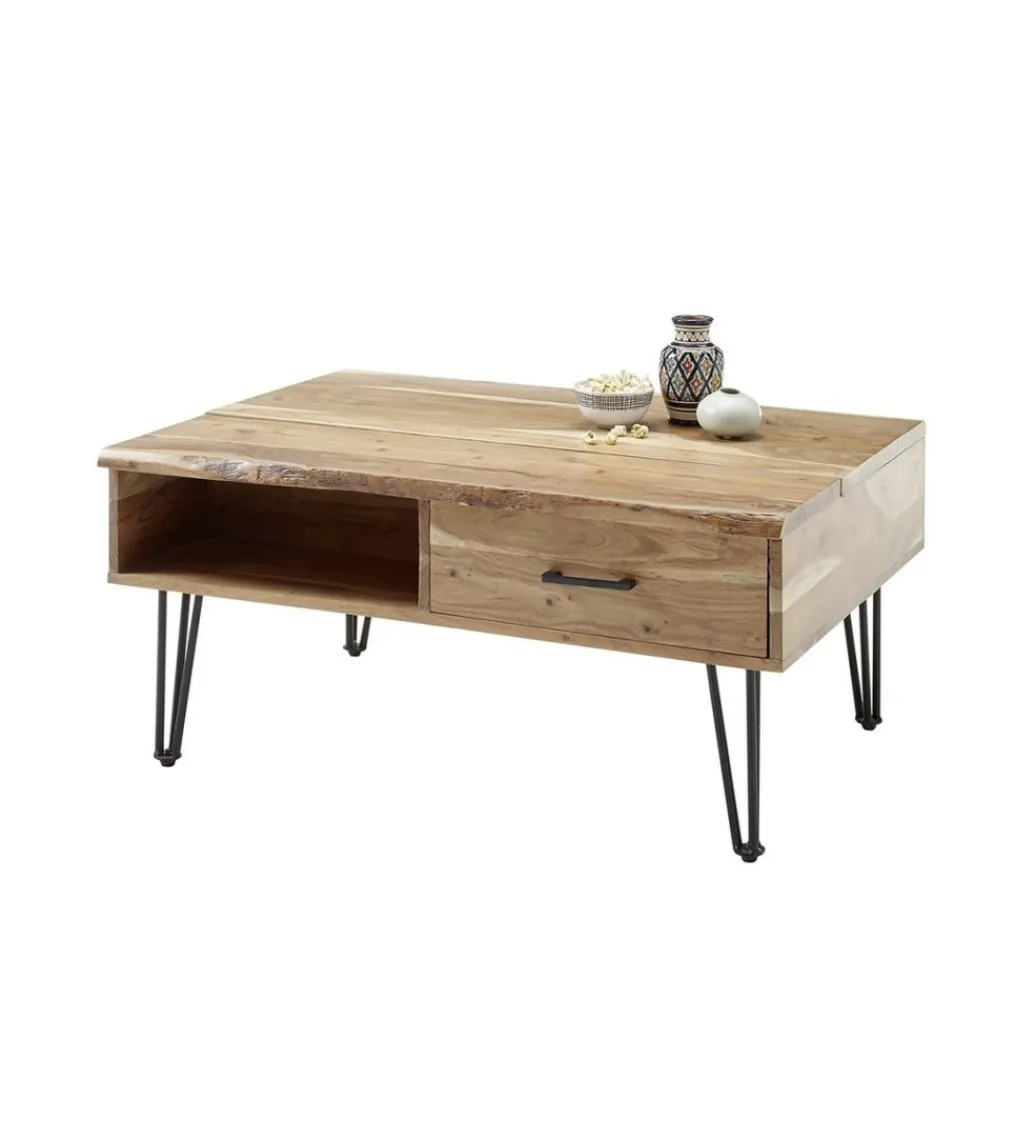 Stolik kawowy MUSTIQUE 110 cm akacja*MCA Outlet