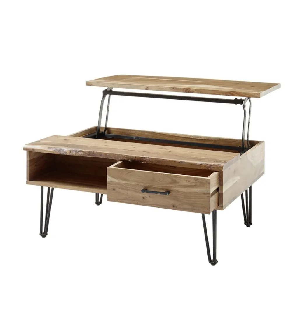 Stolik kawowy MUSTIQUE 110 cm akacja*MCA Outlet