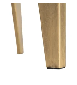 Stolik kawowy NARESTE 79 cm złoty szklany*Zona-Design Online