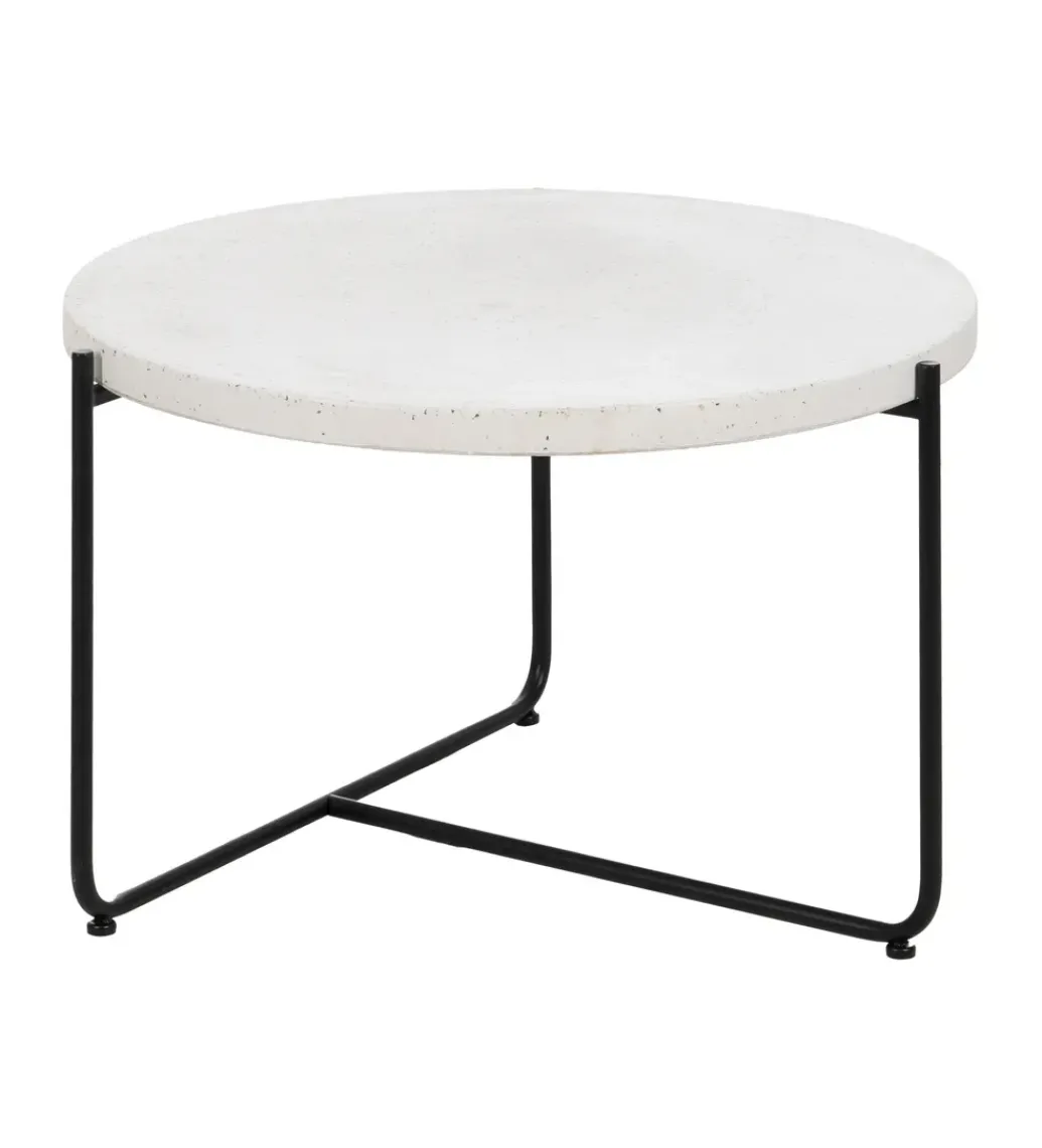 Stolik kawowy NATEK 68 cm beżowy*Zona-Design Clearance
