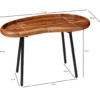 Stolik kawowy NIERE II 71 cm drewno sheesham*WOHNLING, GERMANY Clearance