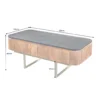 Stolik kawowy NIGATA 110 cm Drewno Mango Brąz*Invicta Interior Online