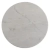 Stolik kawowy NIZAMES 80 cm drewno mango marmur*DENZO Best