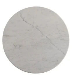 Stolik kawowy NIZAMES 80 cm drewno mango marmur*DENZO Best