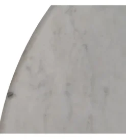 Stolik kawowy NIZAMES 80 cm drewno mango marmur*DENZO Best
