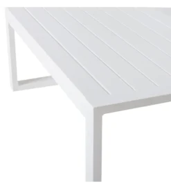 Stolik kawowy ogród BAJA IO 100 cm biały*Zona-Design Outlet