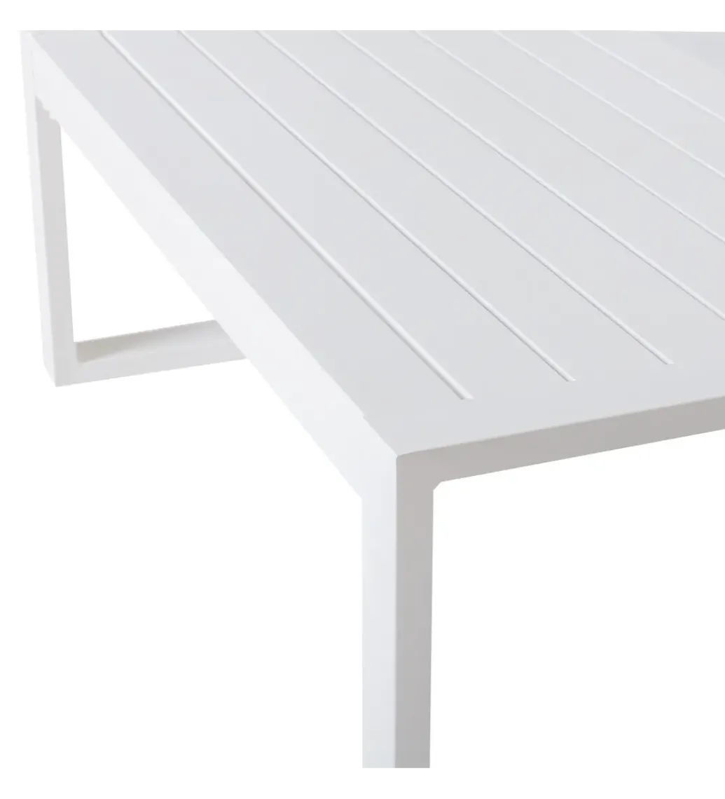 Stolik kawowy ogród BAJA IO 100 cm biały*Zona-Design Outlet