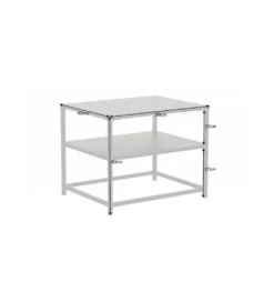 Stolik kawowy OLIMPIA 50 cm czarny*Invicta Interior