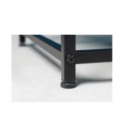 Stolik kawowy OLIMPIA 50 cm czarny*Invicta Interior