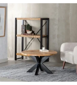 Stolik kawowy OLISA 80 cm drewno mango*Zona-Design Hot