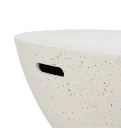Stolik kawowy OPOKI 90 cm magnez biały*Zona-Design Hot