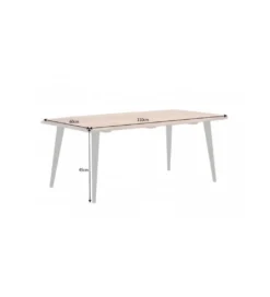 Stolik kawowy Organic Living 110 cm drewno akacja*Invicta Interior - przedsprzedaż