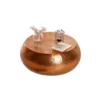 Stolik kawowy Orient 80 cm miedziany*Invicta Interior Discount