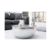 Stolik kawowy Orient 60 cm srebrny*Invicta Interior Outlet