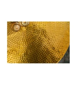 Stolik Kawowy Orient 70 Cm Złoty*Invicta Interior Clearance