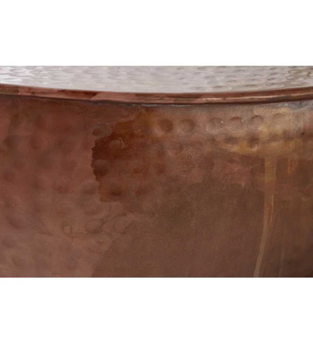 Stolik kawowy Orient II 60 cm antyczna miedź*Invicta Interior Sale