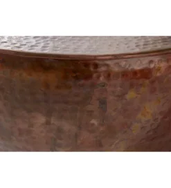 Stolik kawowy Orient II 60 cm antyczna miedź*Invicta Interior Sale