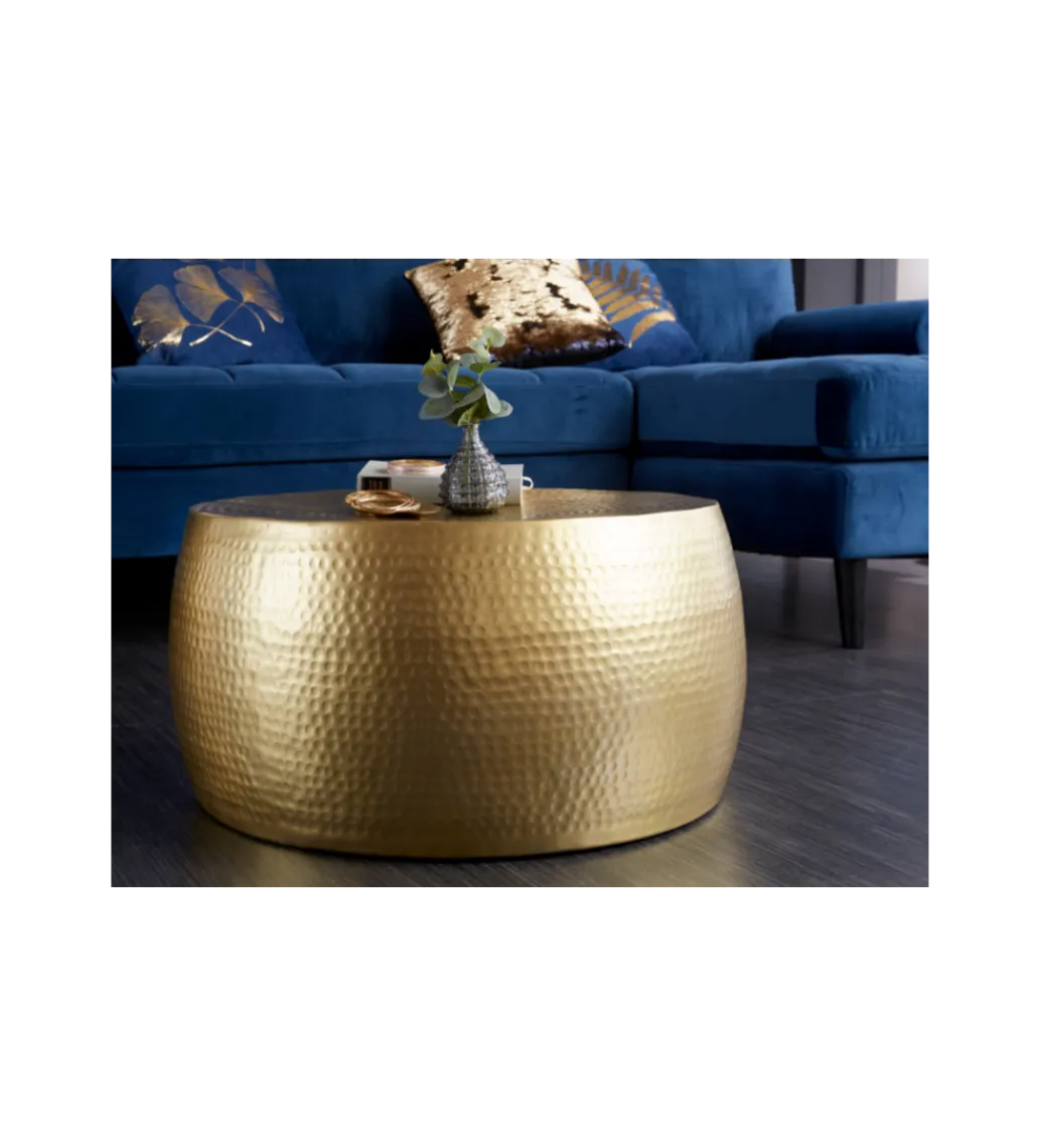 Stolik kawowy Orient II 60 cm złoty*Invicta Interior Sale