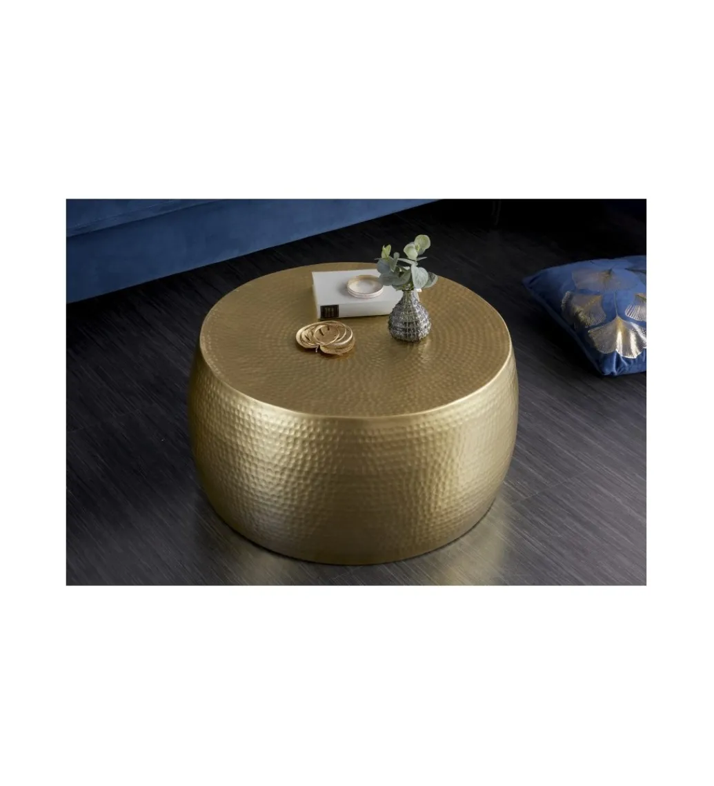 Stolik kawowy Orient II 60 cm złoty*Invicta Interior Sale