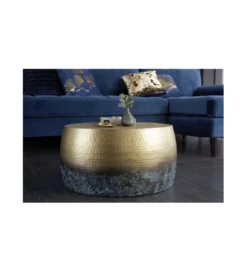 Stolik kawowy Orient III 60 cm złoty*Invicta Interior Best