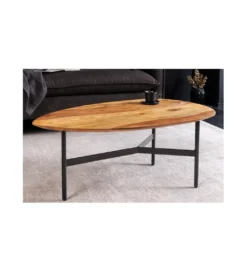Stolik kawowy PARMIO 85 cm drewno sheesham*Invicta Interior Online
