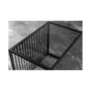 Stolik kawowy PASCAL 100 cm w optyce czarnego marmuru*Invicta Interior New
