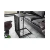 Stolik kawowy PASCAL 35 cm w optyce czarnego marmuru*Invicta Interior Sale