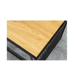 Stolik kawowy PASCAL 100 cm w optyce dąb dziki*Invicta Interior Hot