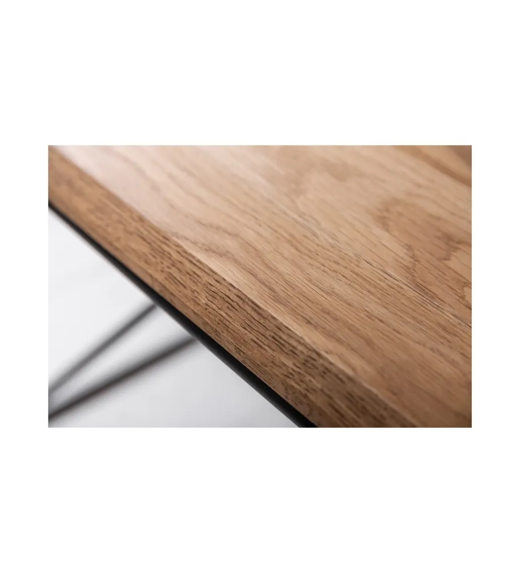 Stolik kawowy PASCAL dąb 110 cm*Invicta Interior Discount