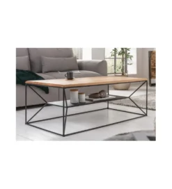 Stolik kawowy PASCAL dąb 110 cm*Invicta Interior Discount