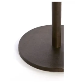Stolik kawowy PAZO 61 cm czarny efekt marmuru*L&L