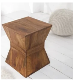 Stolik kawowy Pyramid drewno Sheesham naturalny*Invicta Interior Discount
