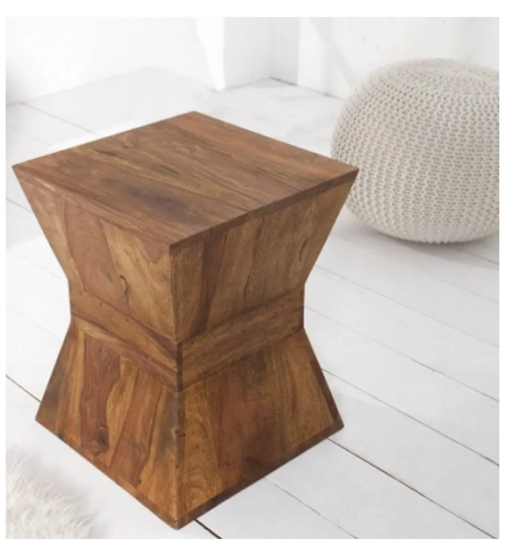 Stolik kawowy Pyramid drewno Sheesham naturalny*Invicta Interior Discount