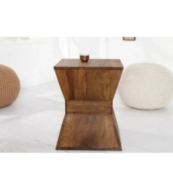 Stolik kawowy Pyramid drewno Sheesham naturalny*Invicta Interior Discount